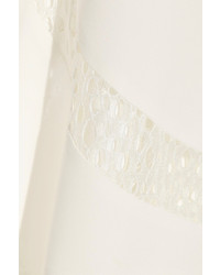 Jupe longue blanche Alberta Ferretti