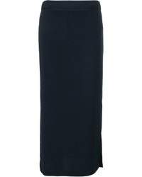 Jupe longue bleu marine DKNY