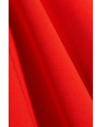 Jupe longue en dentelle rouge SOLACE London