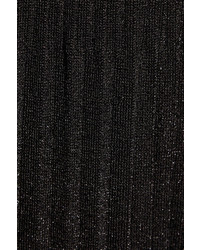 Jupe longue en tricot noire Missoni