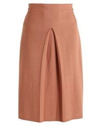 Jupe longue marron Benetton