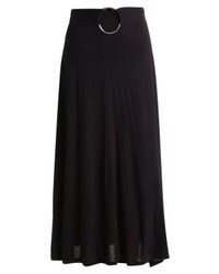 Jupe longue noire Benetton