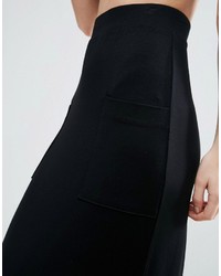 Jupe longue noire Asos