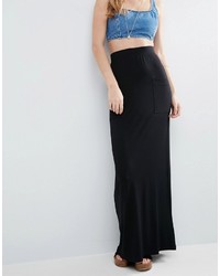 Jupe longue noire Asos