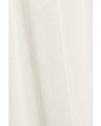 Jupe longue plissée blanche Elie Saab