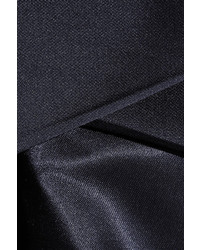 Jupe longue plissée noire Alberta Ferretti