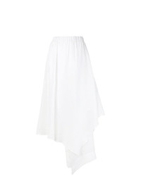 Jupe mi-longue blanche Balossa White Shirt
