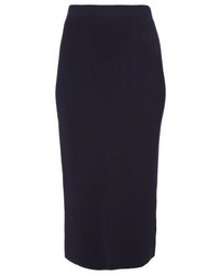 Jupe mi-longue bleu marine Hugo Boss