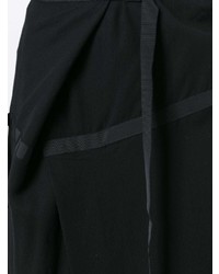 Jupe mi-longue noire Yohji Yamamoto Vintage