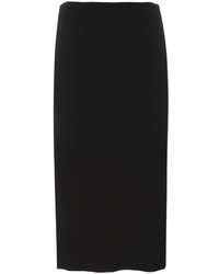 Jupe mi-longue noire