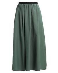 Jupe mi-longue olive Armani Exchange