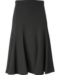 Jupe mi-longue plissée gris foncé Dolce & Gabbana