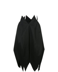 Jupe mi-longue plissée noire Comme Des Garçons Vintage