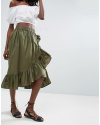 Jupe olive Asos