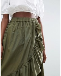 Jupe olive Asos