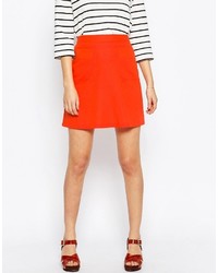 Jupe orange Asos