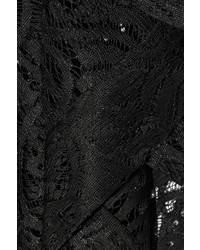 Kimono en dentelle noir Anna Sui