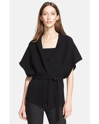 Kimono en tricot noir