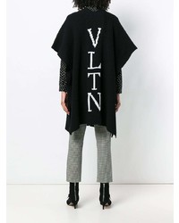 Kimono en tricot noir Valentino