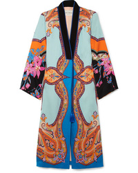 Kimono imprimé multicolore Etro