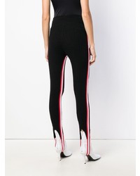 Leggings à rayures verticales noirs Calvin Klein 205W39nyc