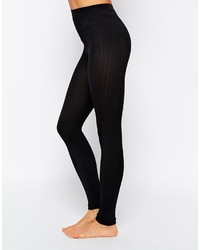 Leggings en laine noirs Asos