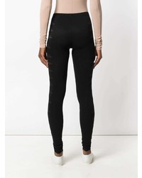 Leggings noirs Rick Owens Lilies