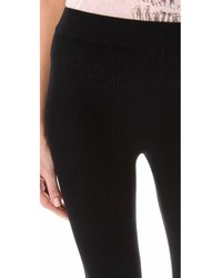 Leggings noirs Plush