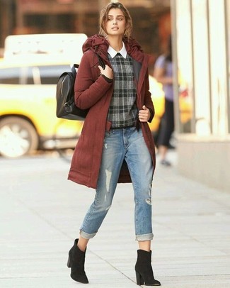 Comment porter un sac à dos pour un style decontractés quand il fait froid