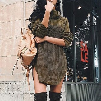 Comment porter un sac à dos beige