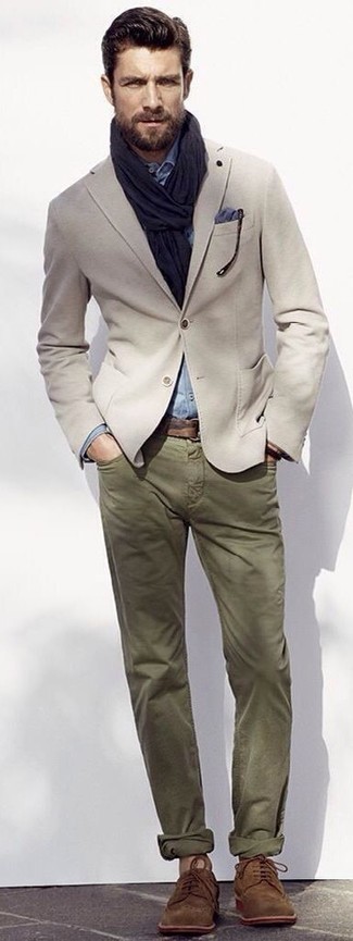 Comment porter un blazer beige homme