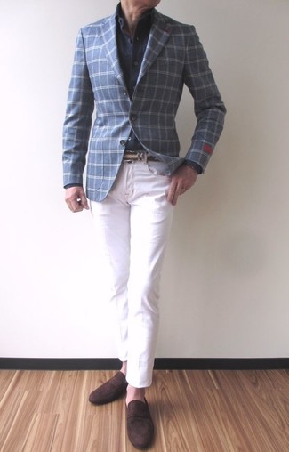 Comment porter une ceinture en toile beige