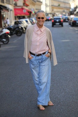 Comment porter un cardigan beige
