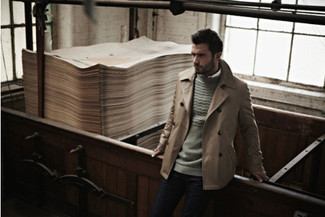 Comment porter un manteau beige