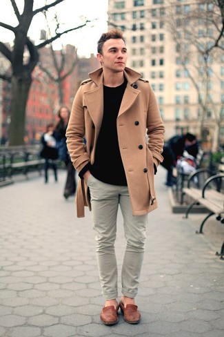 Comment porter un manteau beige