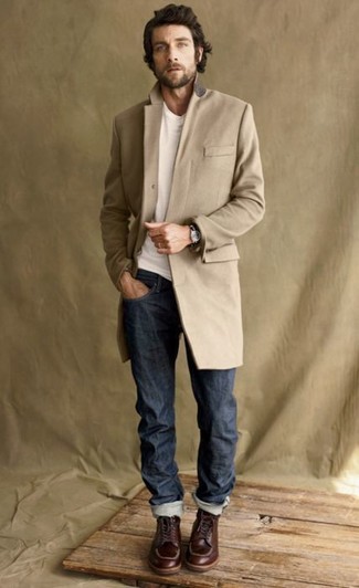 Comment porter un manteau beige