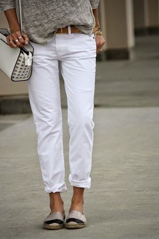 Comment porter des espadrilles beiges