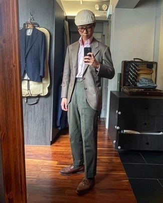 Comment porter une casquette plate beige