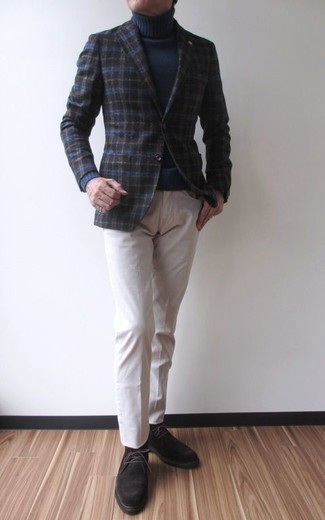 Un blazer à porter avec un jean beige