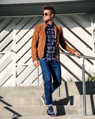 Comment porter une veste en daim beige