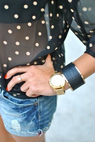 Comment porter un bracelet noir et blanc