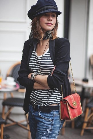 Comment porter un bracelet noir et blanc