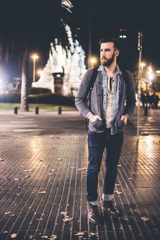 Comment porter un sac à dos noir