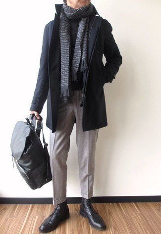 Comment porter un sac à dos noir quand il fait froid après 40 ans