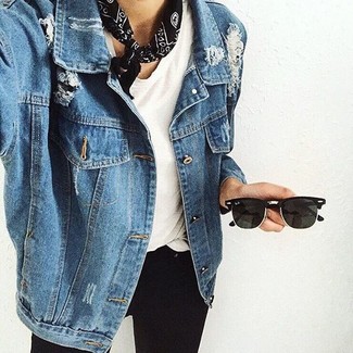 Comment porter un bandana noir