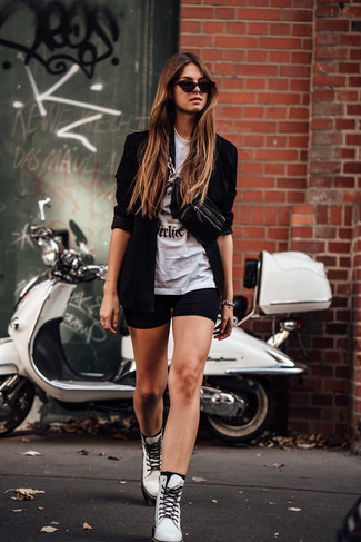 Comment porter un short cycliste noir