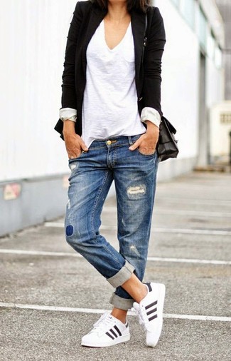 Comment porter un blazer noir