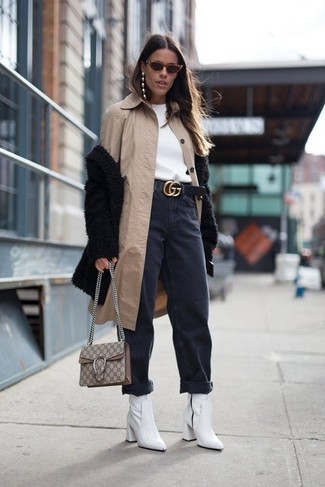Comment porter un jean boyfriend noir