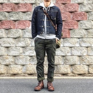 Comment porter une veste en jean noire