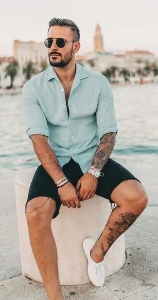 Comment porter un short en denim noir